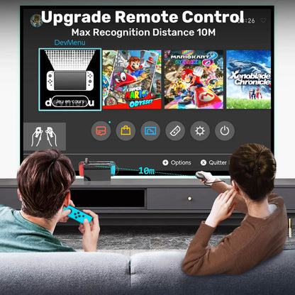 Unitek Game Card Switcher for Nintendo Switch OLED — Multi-Game Card Reader with Wireless Remote Control Accessory