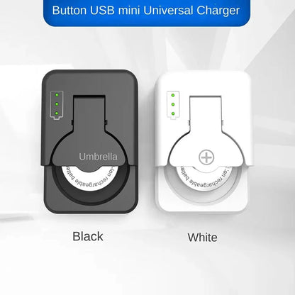 Universal Button Battery Charger with LED Indicator – Portable Smart Charger for LIR2016, LIR2025, LIR2032 Rechargeable Batteries & Accessories