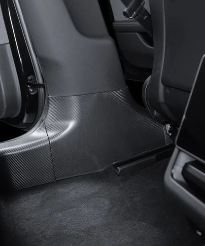 2/4/8PCS Tesla Model 3/Y Highland Door Sill Protector — ABS Anti-Kick Waterproof Threshold Strip for Front & Rear