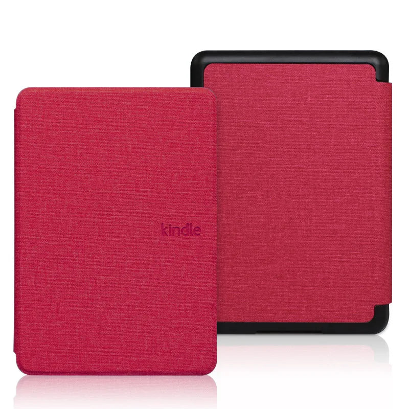 Leather Auto Sleep Case for Kindle Colorsoft Signature Edition (1st Gen, 7") & Paperwhite 12th Gen Protective Cover Funda