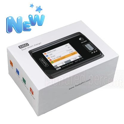 ToolkitRC M6D V3 500W 15A Dual Channel Smart Charger Discharger for 1-6S LiPo FPV Batteries