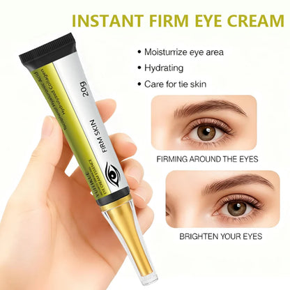 YUITIKUE Instant Firm Eye Cream 20g - Hyaluronic Acid & Collagen Moisturizing Eye Care