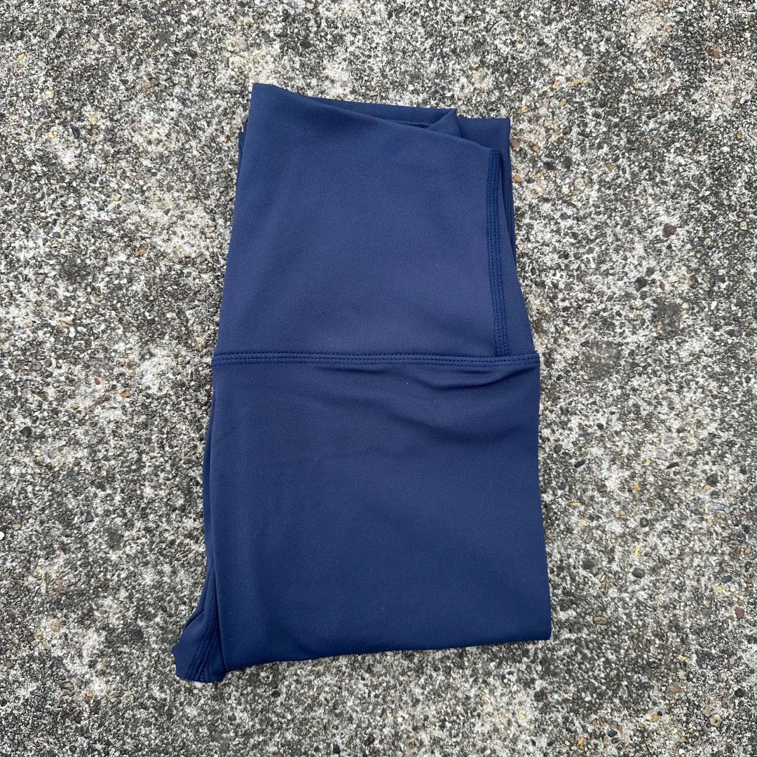 Women's High Waist Yoga Leggings - Soft Butter Fabric Fitness Pants With Back Waist Pocket For Gym & Sports Training