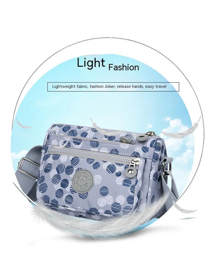 Women’s Nylon Oblique Crossbody Bag – Fashionable Shoulder & Mother Bag
