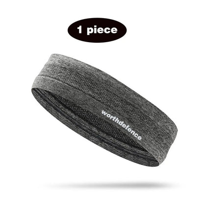 WorthWhile Sports Headband – Anti-Slip Breathable Sweatband for Men & Women, Gym, Yoga, Basketball, Volleyball & Fitness Training