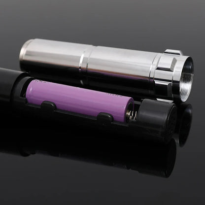 Luke RGB Metal Lightsaber – Laser Sword Kpop Lightstick Flashing Toy Rave Weapon Collectible