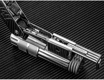IMCO Aiku 6700 Metal Lighter – Austrian Retro Trench Design, Windproof Kerosene Lighter for Men’s Smoking Gift