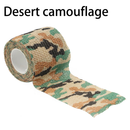 Camouflage Invisible Tape — Reusable Self-Cling Camo Wrap for Hunting Rifle & Outdoor Camping