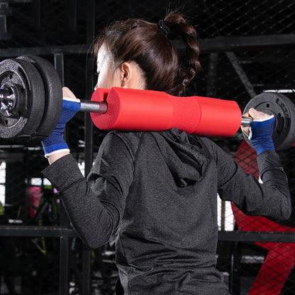 Thickened Non-Slip Barbell Shoulder Pads: Gym Fitness Weightlifting Squat Dumbbell Neck Support Protection Pad - Strength Workout Essential