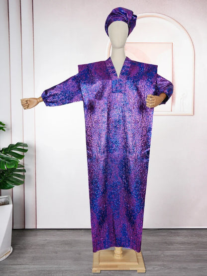 Women’s African Dashiki Ankara Maxi Dress - Traditional Gown, Abaya, Kaftan & Robe Outfit