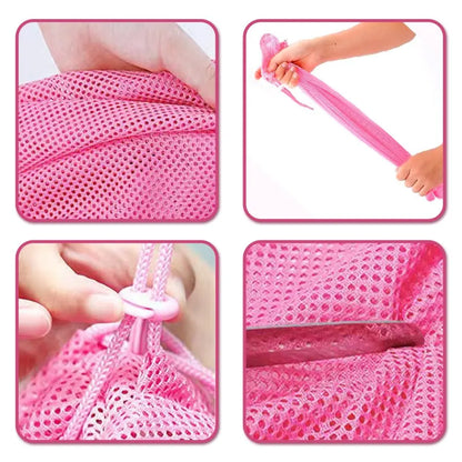Adjustable Cat Grooming Bag: Breathable Mesh Shower Bag for Multi-functional Cat Restraint - Anti-Bite & Anti-Scratch