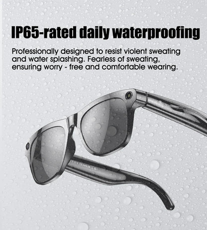 OPPO 4K HD AI Smart Glasses – 100MP Camera, ChatGPT, Bluetooth Calls, Voice Assistant & 260mAh Battery Smart Glasses 2025