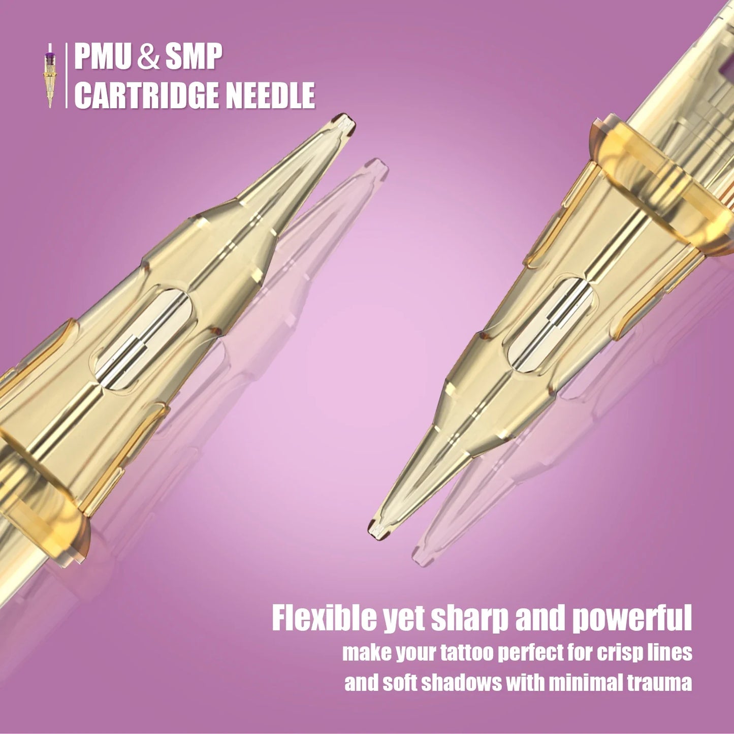 EZ Cartridge Tattoo Needles – PMU Micropigmentation for Eyeliner, Lips & Eyebrows, Microblading