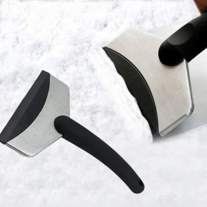 2Pcs Car Snow Shovel & Ice Scraper – Winter Windshield Defrosting Tool