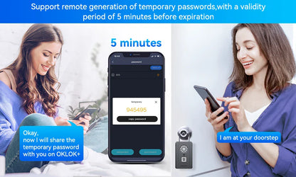 Camluxy Smart Key Box with Fingerprint & Digital Password – Secure Lockbox with IC Card and Combination Code Unlock