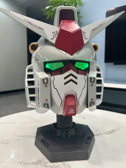 Bandai Gunpla RX-78 Gundam Head Collection – Wearable Robot Kit Action Figure, Cosplay Model for Kids, Halloween & Christmas Gift