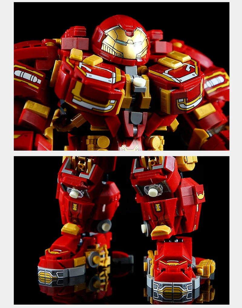 Marvel Superheroes Iron Man MOC Building Blocks Set 2000+ PCS — Creative Bricks Toy & Christmas Gift for Kids and Adults