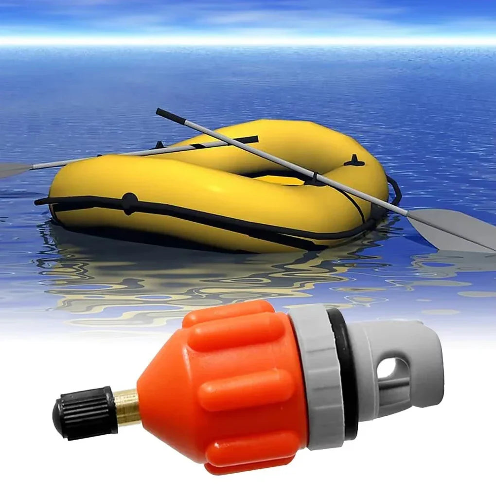 DIZETION Air Valve Adapter – Dustproof, Wear-Resistant Nylon Pump Adapter for Kayak, SUP Board & Boat Inflatable Valves