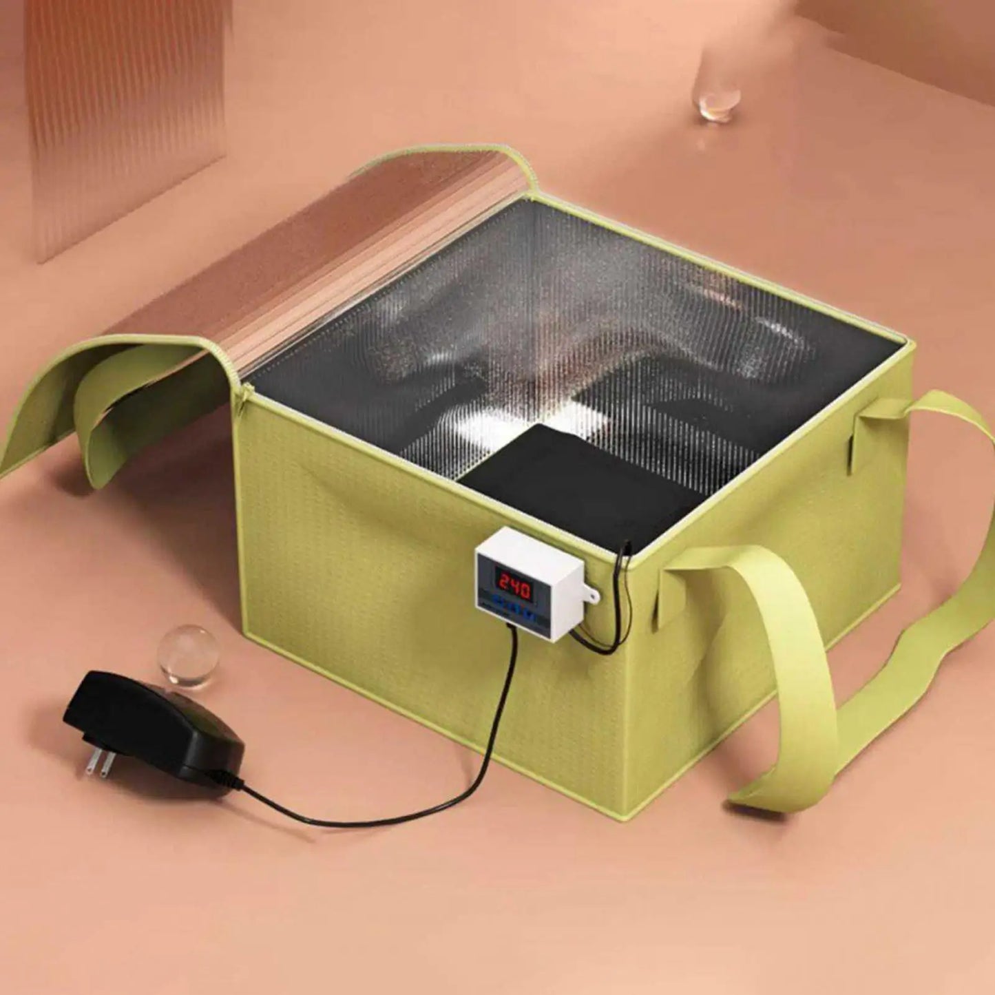 Temperature Controlled Bread Warming Box – Automatic Shut-Off Dough Proofer Fermentation Bag for Home Baking & Proofing Equipment