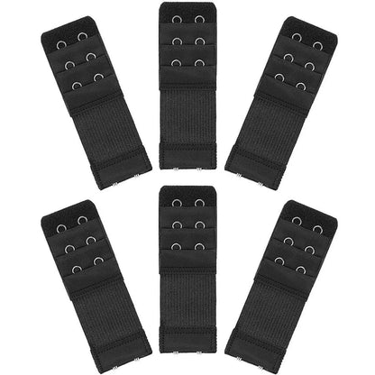 6PCS Women’s Bra Extender Strap Set – Adjustable Hook Extension for Bras, Underwear & Intimates Accessories