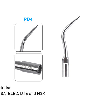 AZDENT Dental Ultrasonic Scaler Tips – Scaling, Periodontics, Endo, Perio Tips for EMS, Woodpecker, DTE, NSK, SATELEC Scalers
