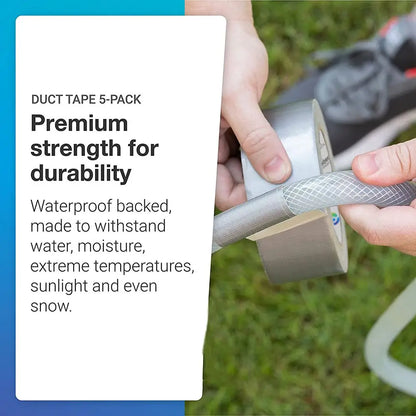 Super Sticky Cloth Duct Tape - Heavy Duty Industrial Adhesive Tape for Carpet Binding, Floor Repair, Waterproof Bundles