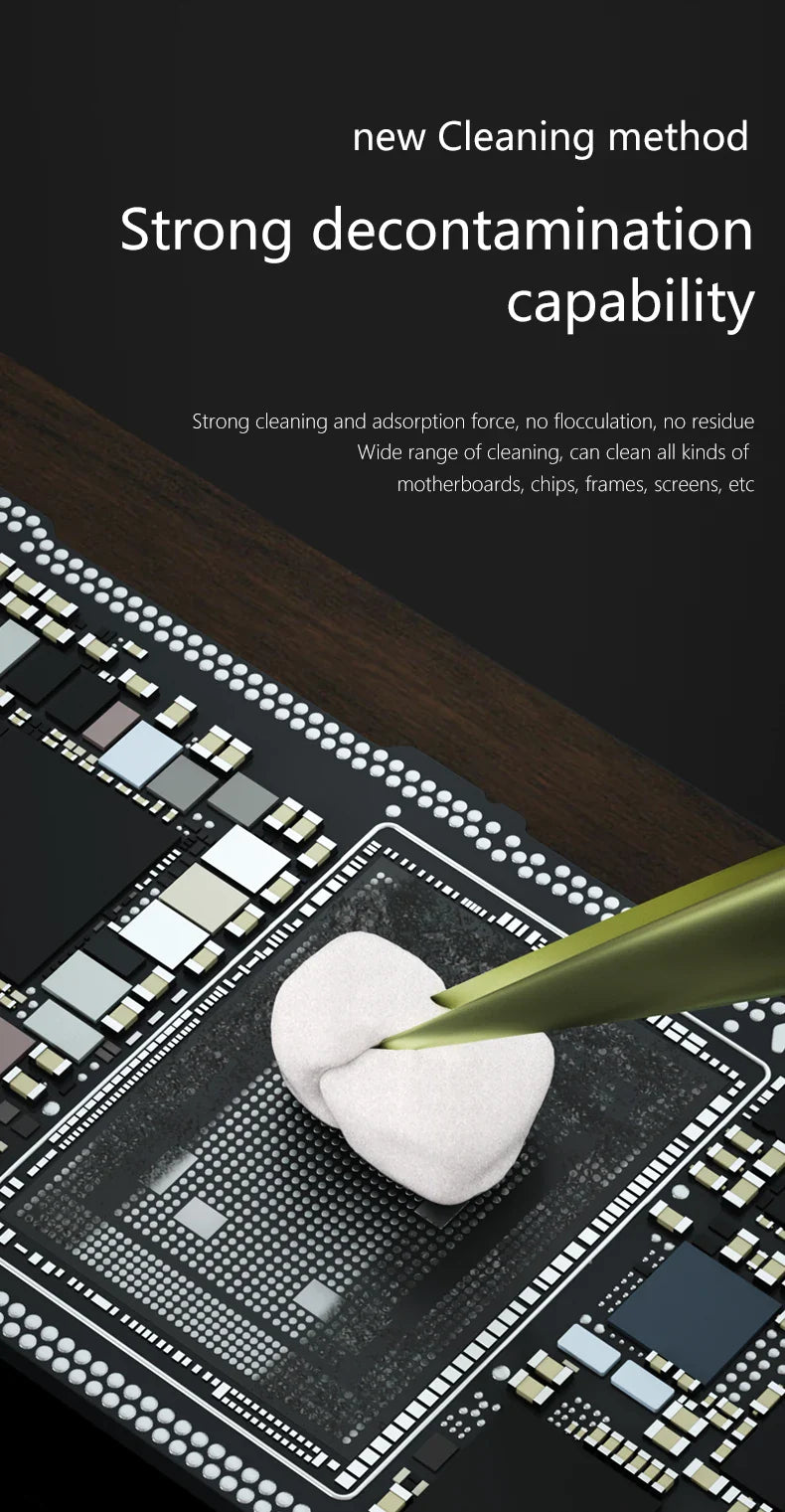 MaAnt MY-065 Nano Cleaning Sponge – Dust-Free Wipes for Phone Screens, Camera, PCB Flux & Glue Removal