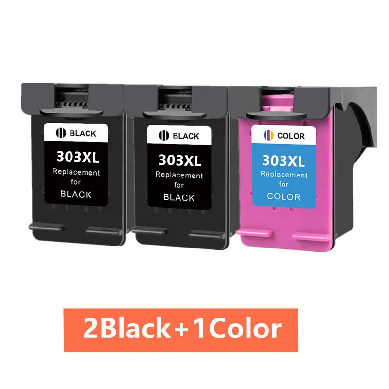 303XL Compatible Ink Cartridge Replacement for HP 303XL – High Yield Ink for HP Envy Photo 6220, 6230, 6232, 6234, 7130, 7134, 7830 Printers