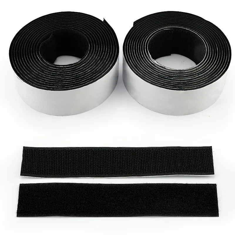 20~50mm 3 Meters/Pairs Self-Adhesive Hook and Loop Tape - Nylon Fabric Tape with Glue - Sewing Accessories