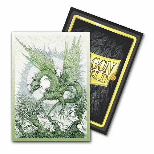 100pcs Dragon Shield Brushed Art Card Sleeves – 66x91mm Tournament Protector for PKM & PTCG Cards