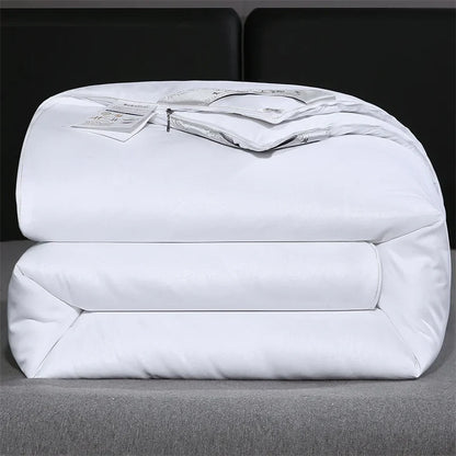 Natural Mulberry Silk Duvet – Luxury Queen & King Size Comforter, All-Season Bedding for Summer & Winter