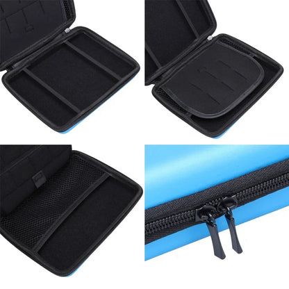 Hard EVA Storage Case for Nintendo 2DS — Protective Zip Holder for Game Cards, High-Quality Game Card Storage Box