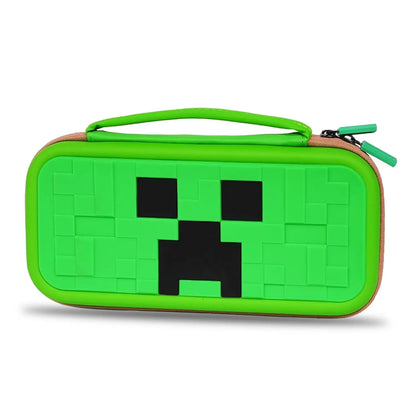 Green Travel Case for Switch 2 — Waterproof EVA Hard Shell Protective Carrying Bag for NS2 Accessories