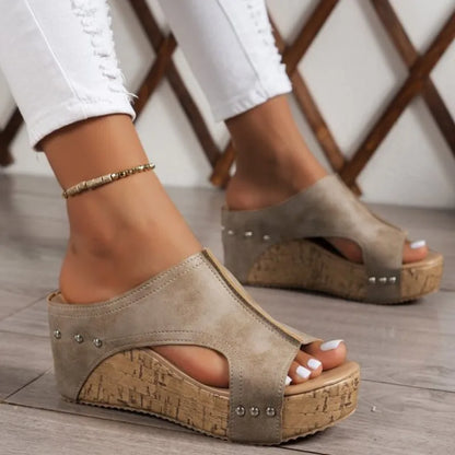 Women’s Summer Sandals – Soft Slide Wedges & Platform Heels, Comfortable Casual Footwear