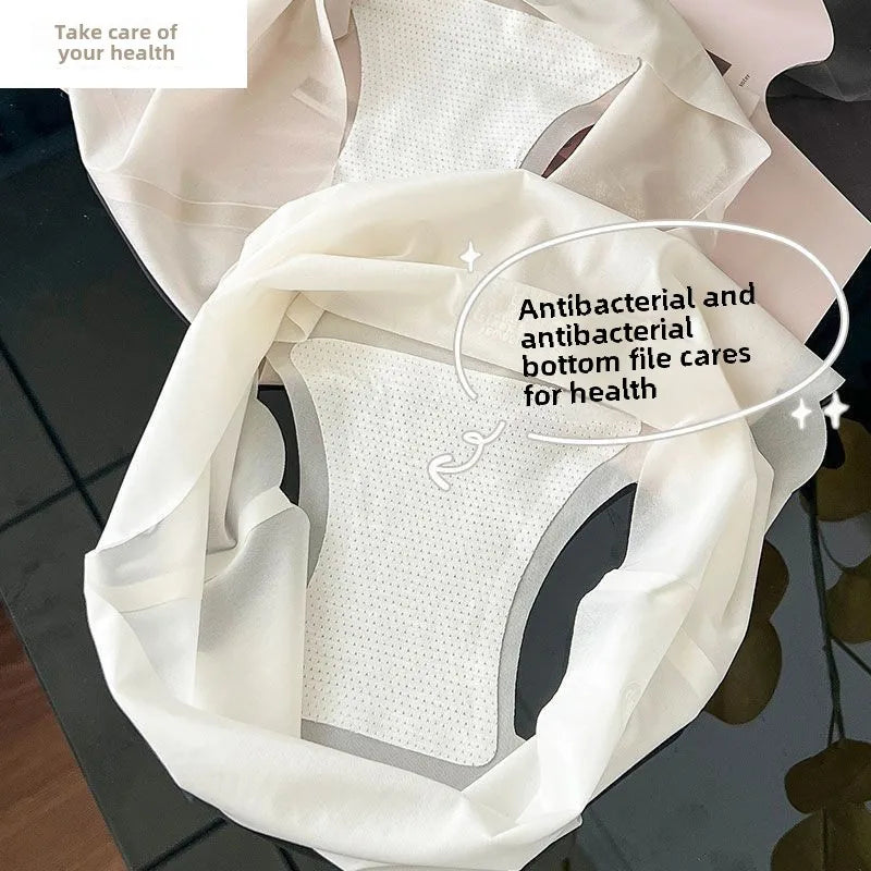 6-Pack Women’s Seamless Ice Silk Underwear – 3D Shaping Peach Butt Invisible No-Show Panties for Yoga & Daily Wear