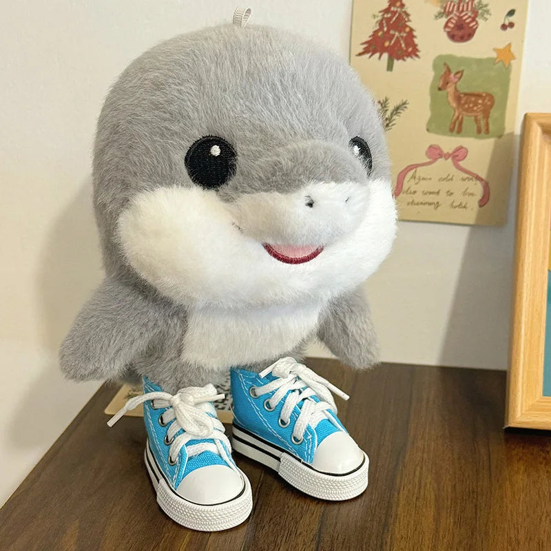 Tungtungtung Italian Brainrot Shark Plush Doll – Soft Anime Plushie Stuffed Pillow Toy