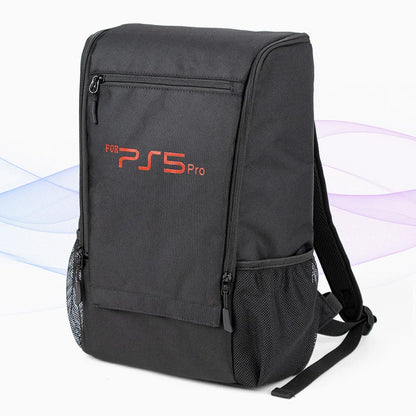 PS5 Pro & Slim Gaming Backpack — Large-Capacity Protective Travel Case for Console & Accessories