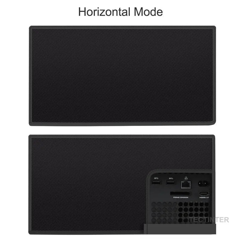 Xbox Series X Dust Cover & Vertical Case – Anti-Scratch, Dustproof Console Sleeve