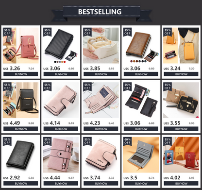 Genuine Leather Men’s Wallet – Premium Real Cowhide Short Black Wallet, Stylish Portefeuille Homme Purse