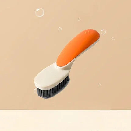 Multifunction Cleaning Shoe Brush - Soft Long Handle Scrubbing Brush for Shoes, Clothes & Home Use
