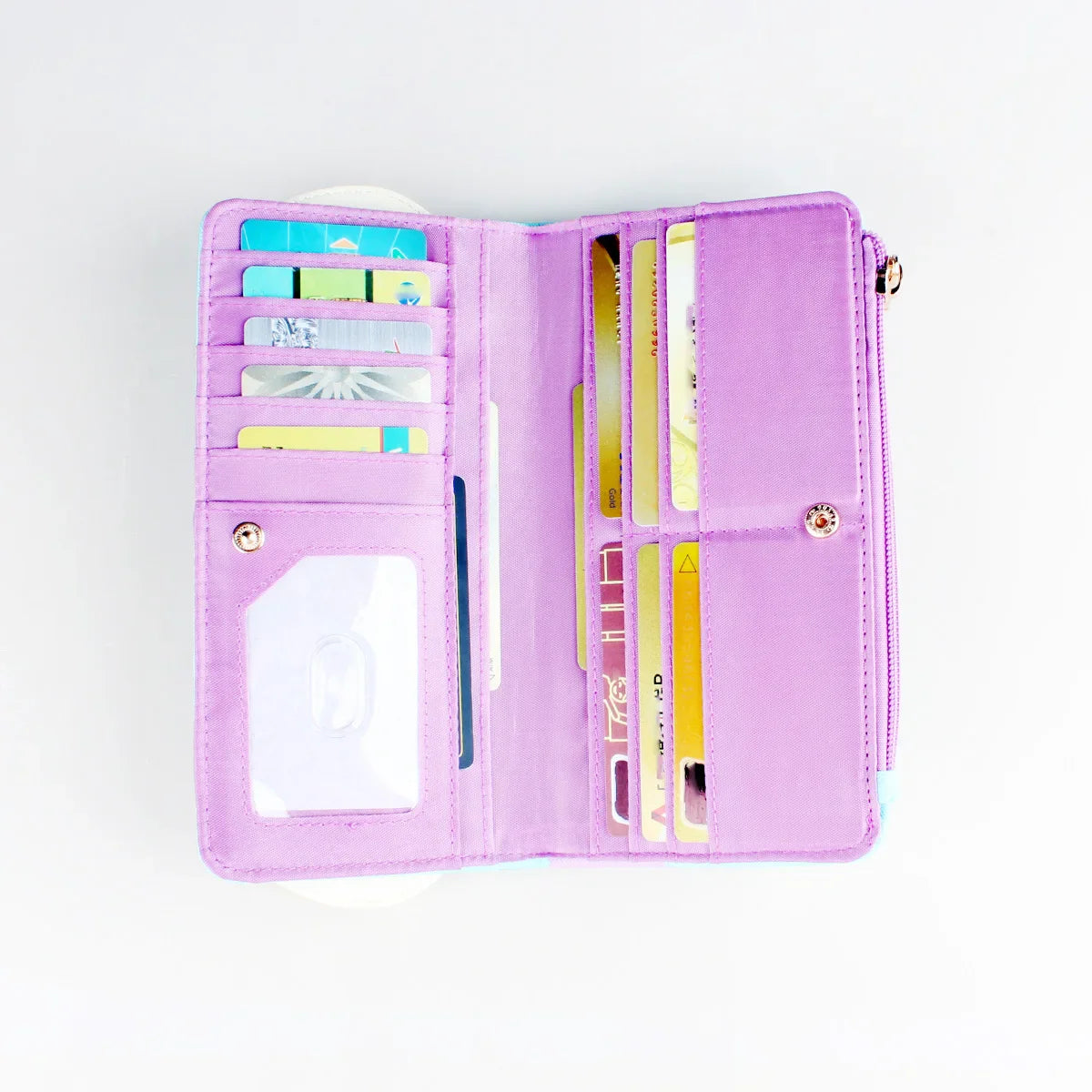 Women's Fashionable Printed Wallet – Large Capacity Card Holder and Coin Purse