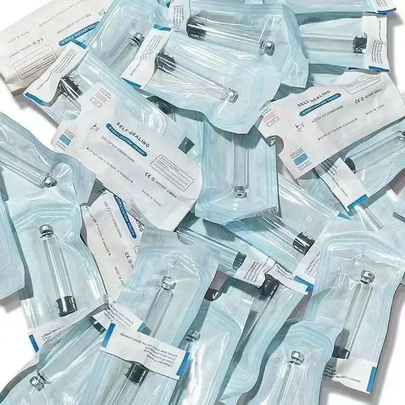 10/30/50pcs 3ml Insulin Cartridges — Sterile Disposable Cassette Bottles with Independent Packaging Sleeves for Injection