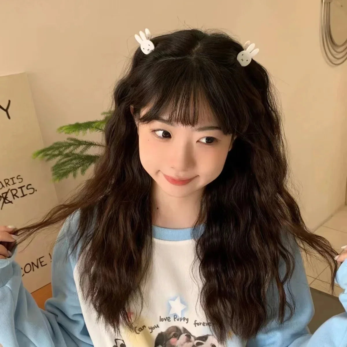 Kawaii Miffy Hairpin – Cute Duck-Billed Side Hair Clip, Versatile Hair Fashion Gift for Girls & Children