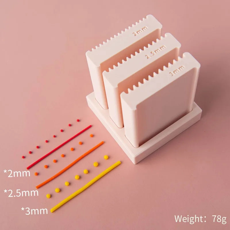 2-in-1 Clay Ball Maker - Pottery Rolling & Shaping Tool for DIY Jewelry Crafts