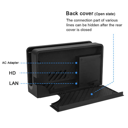 New Charging Dock Adapter for Nintendo Switch OLED – TV Dock Station Stand for Switch OLED Console
