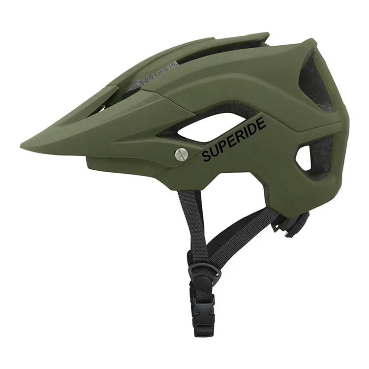 SUPERIDE In-Mold DH MTB Bicycle Helmet - Anti-Impact Sports Road & Mountain Bike Helmet for Men & Women, Cycling Safety Gear