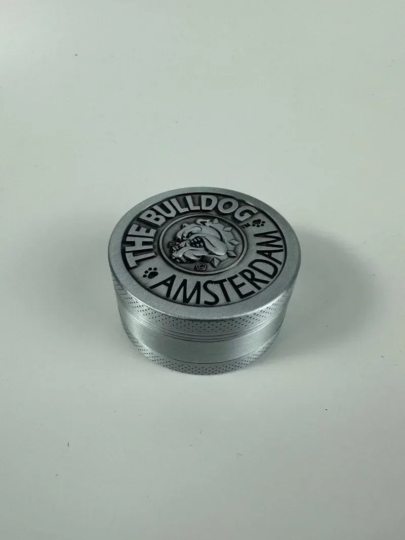 1.6/2-inch Dog Herb Grinder — 4-Layer Metal Manual Spice & Tobacco Mill for Smoking Accessories