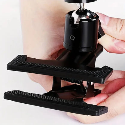 Miwayer Guitar Head Clip — Mobile Phone & Action Camera Holder Stand for Live Broadcast