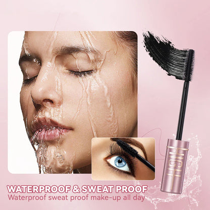 Natural Curling Mascara – Quick Dry, Smudge-Proof Eyelash Cream for Long-Lasting Party Look