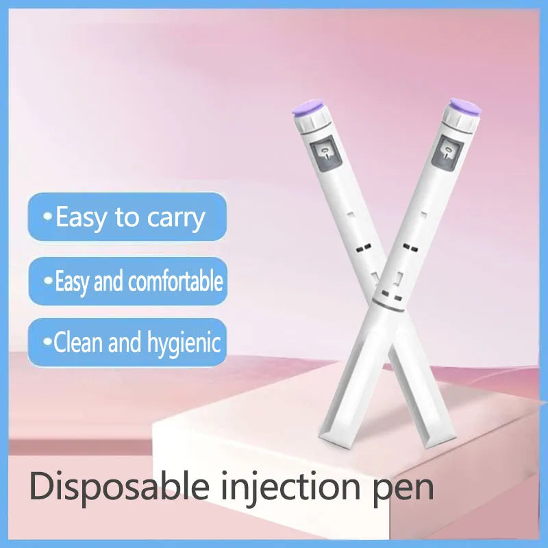 10pcs Purple Disposable Injection Pens — Adjustable Dosage Magic Pens